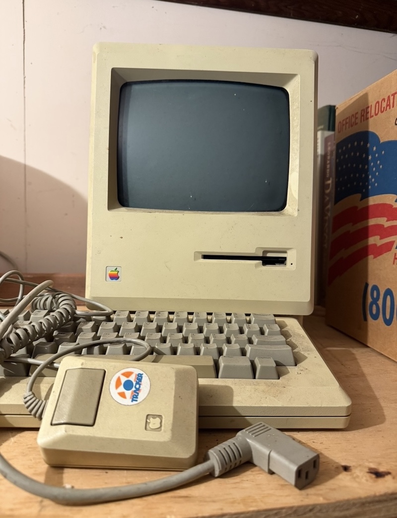 I wrote Stories on a Macintosh 512K