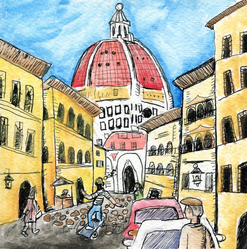 Skating the Cobblestones of Florence: The Story Behind Firenze